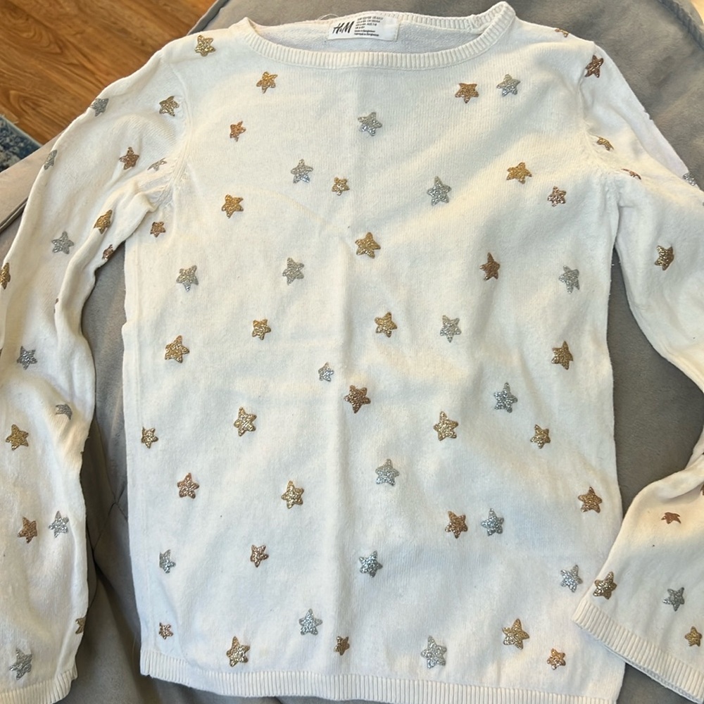 H&M girls sweater